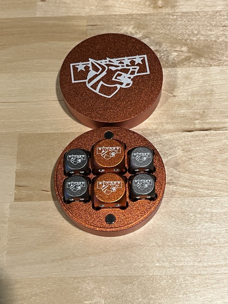 Battletech LosTech Dice Puck - CATALYST - Clan Wolf - New