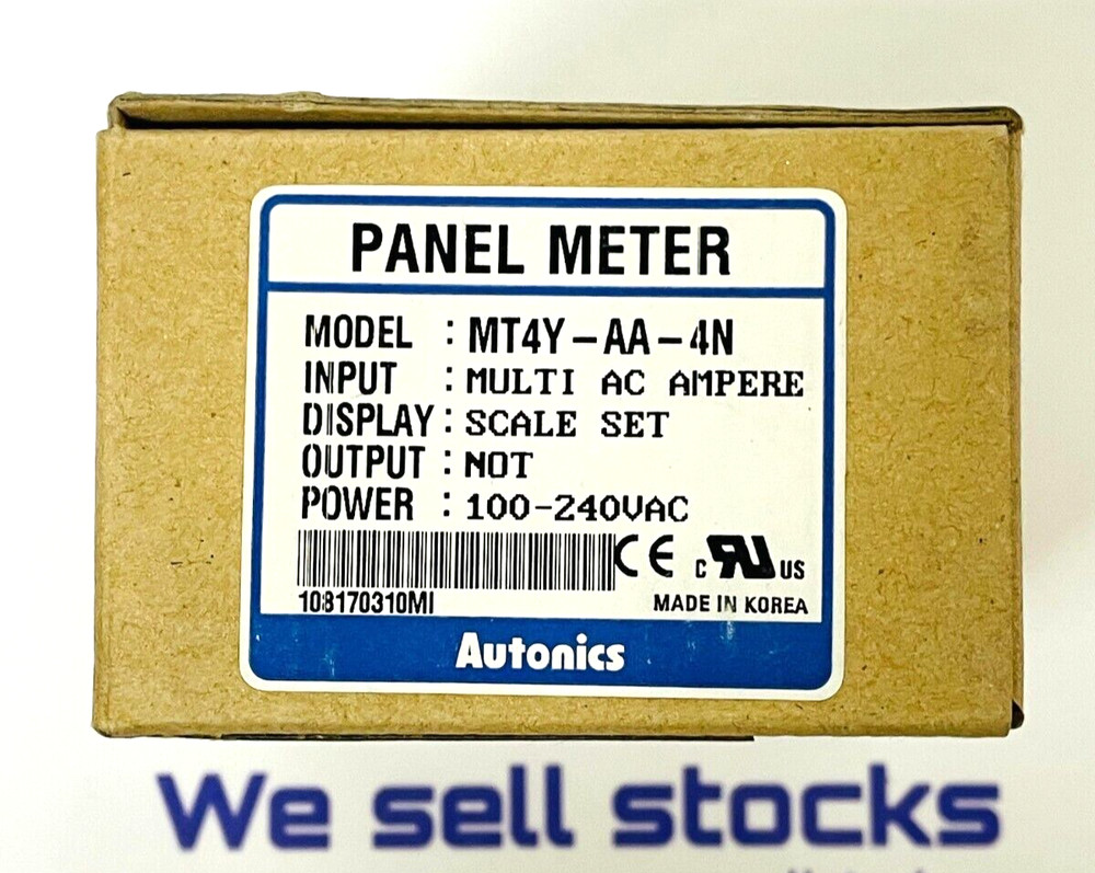 AUTONICS MT4Y-AA-4N Digital Panel Meter
