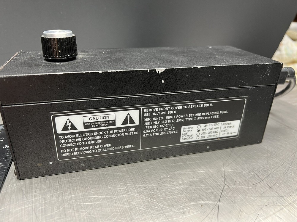 PASCO OS-9102B BASIC OPTICS Incandescent Light Source science classroom class