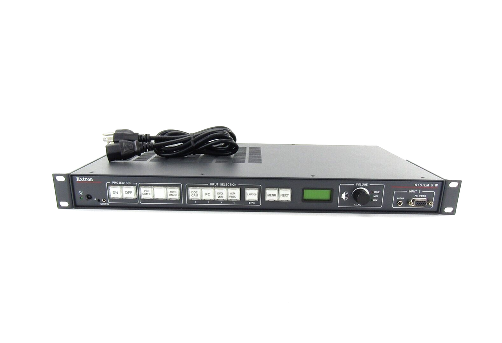 Extron System 5 IP 5-Input Audio/Video Switcher