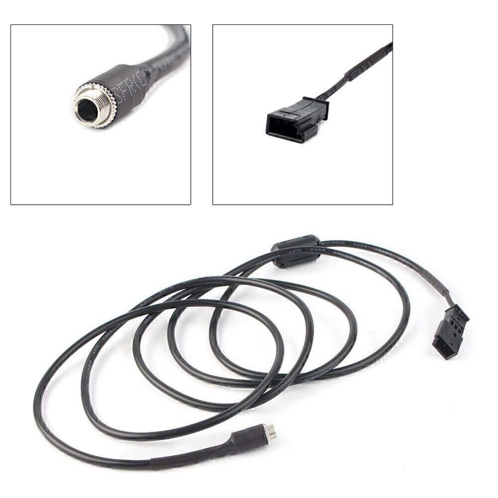 AUX Auxiliary Input Kit Adapter Cable for BMW E46 E53 E39 iPhone MP3 1PC