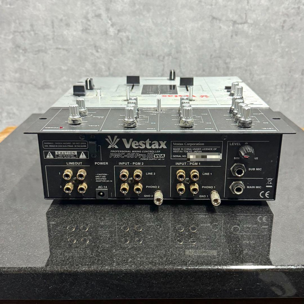 VESTAX PMC-05 Pro 3 DJ Mixing Controller Good GP