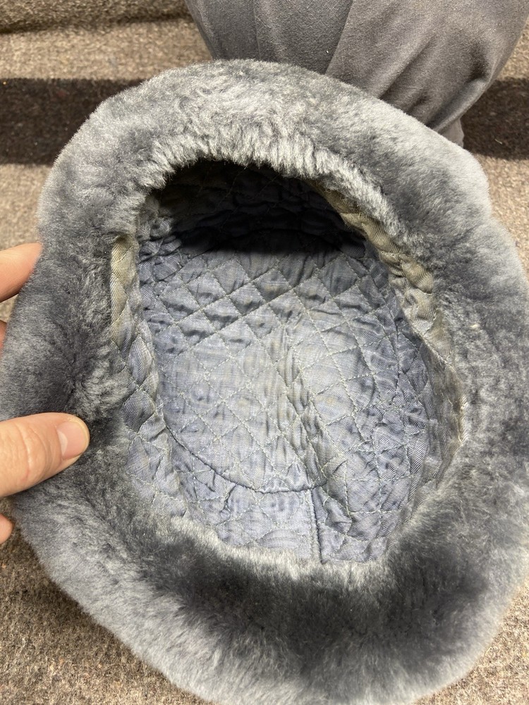Original VTG Soviet Ushanka AUTHENTIC Cold War winter Hat Size SMALL