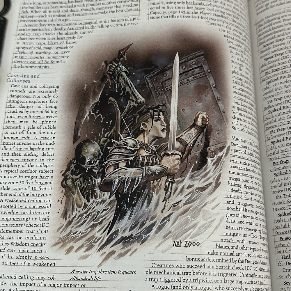 D&D - Dungeon Master's Guide Core Rulebook II (2000) FIRST PRINTING!!! (3e)