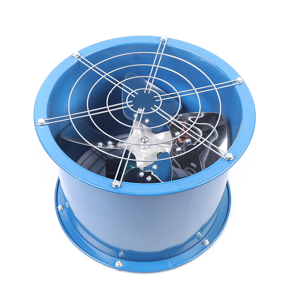 10" Axial Fan 250W Portable Ventilator for Workshop Kitchen Construction Site US