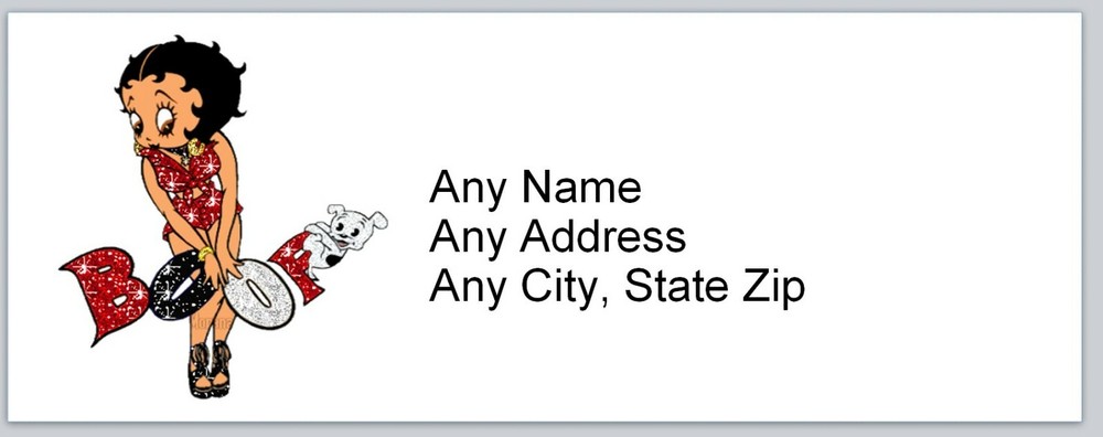 Personalized Address Labels Vintage lady  (ac 695)