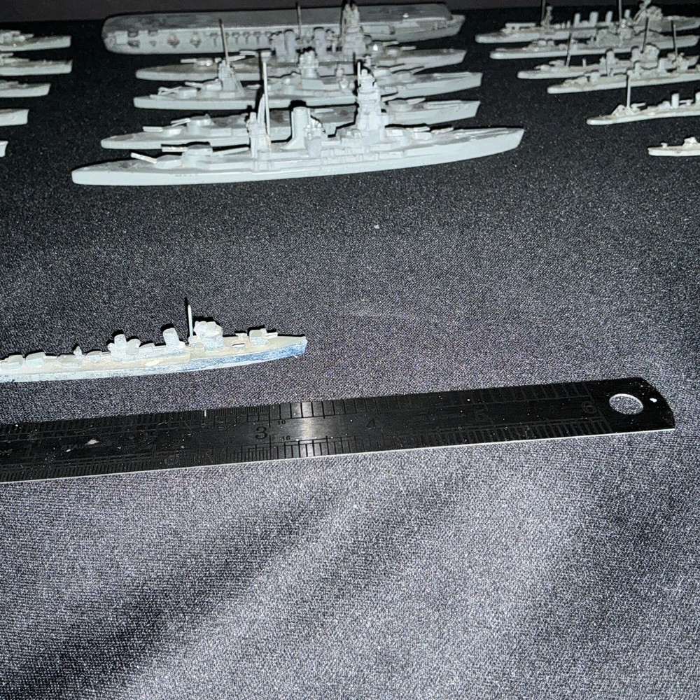 Comet WWII Japanese (18) Recognition Model Ships, 1200 Scale, Circa 1943