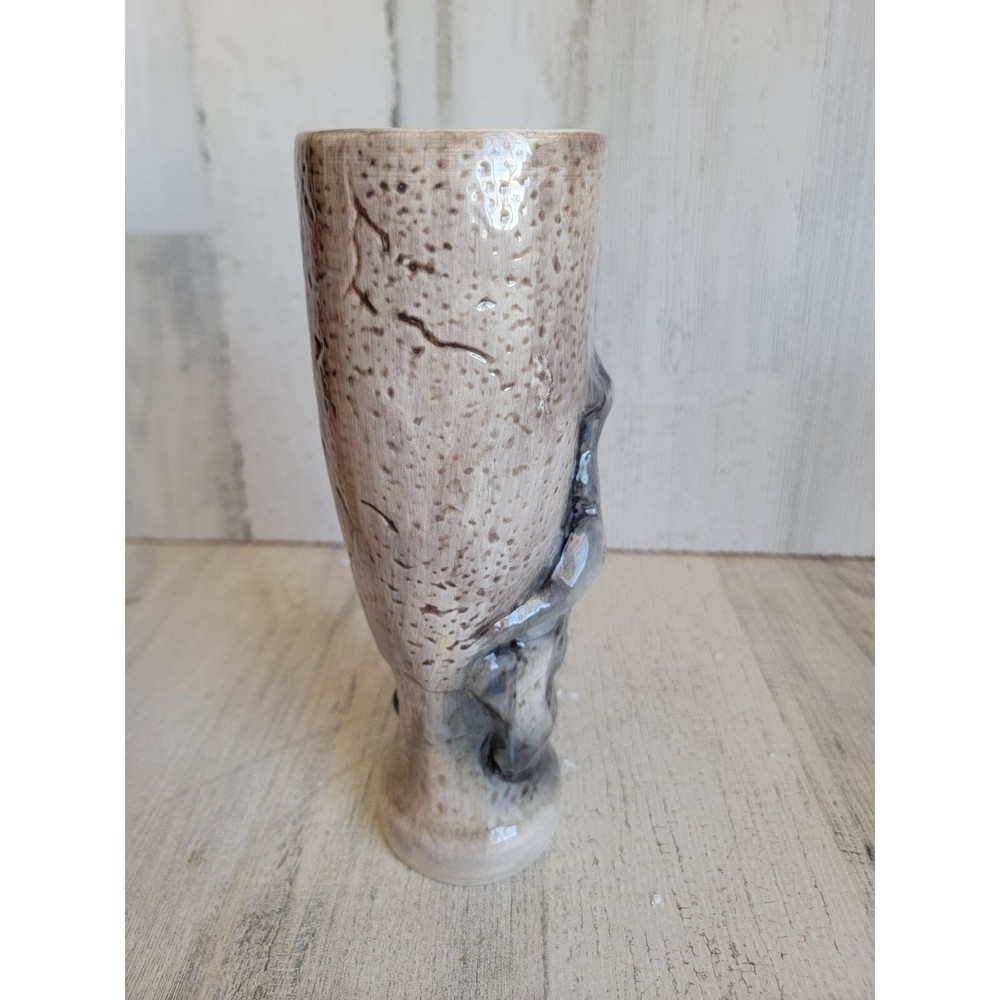 Skeleton skull face tall cup glass Halloween home decor