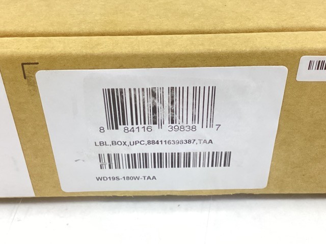 Dell WD19S USB Type-C Dock with 180W Power Adapter