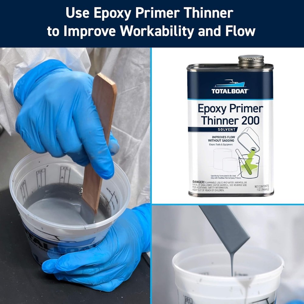 TotalProtect Epoxy Barrier Coat System White Quart Protective Coating
