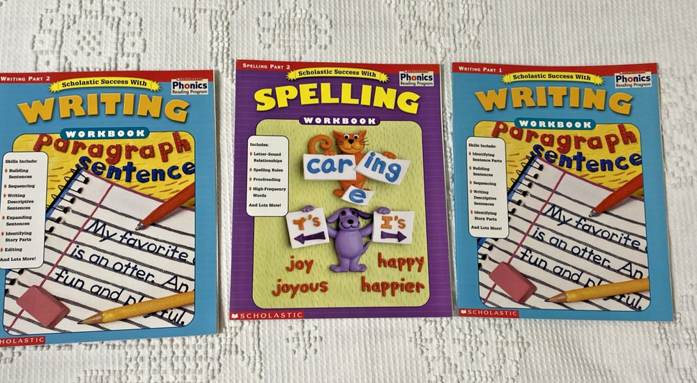 Scholastic Phonics Reading Program Games, Readers, Workbook Homeschool Lot