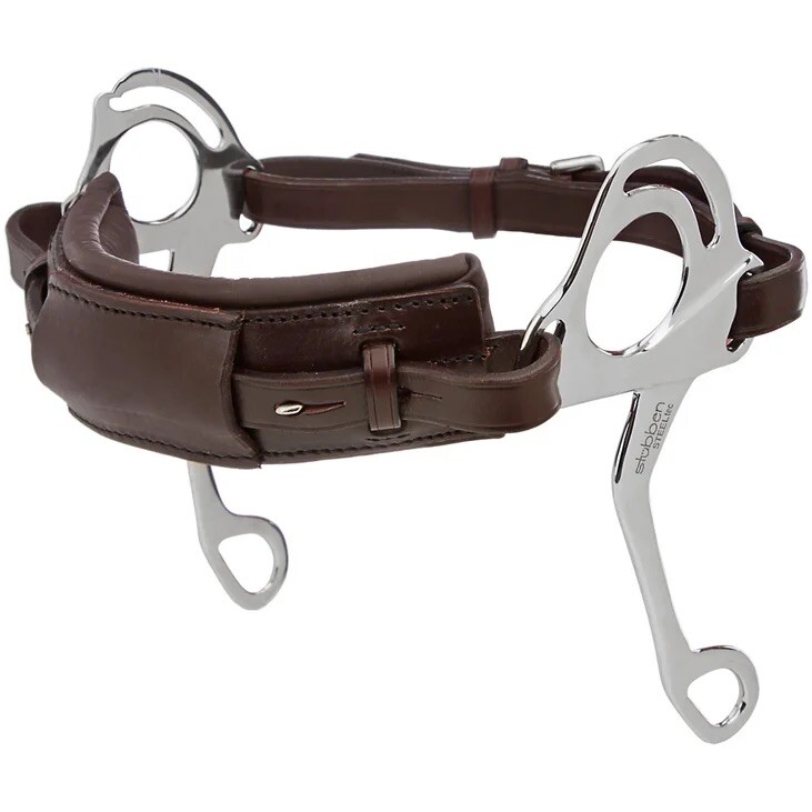 Stubben Steeltec Hackamore New Brown