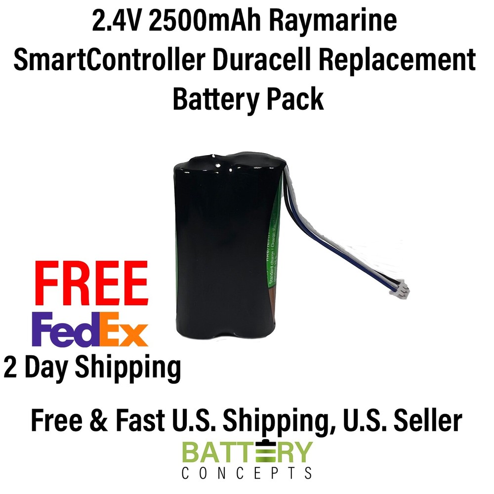 Raymarine Battery Pack for Smart Controller A18119 2.4V 2500mAh NiMH