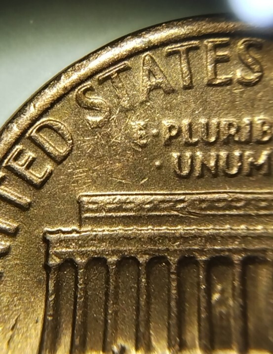1981 P Penny High MS/Misaligned Die Obverse
