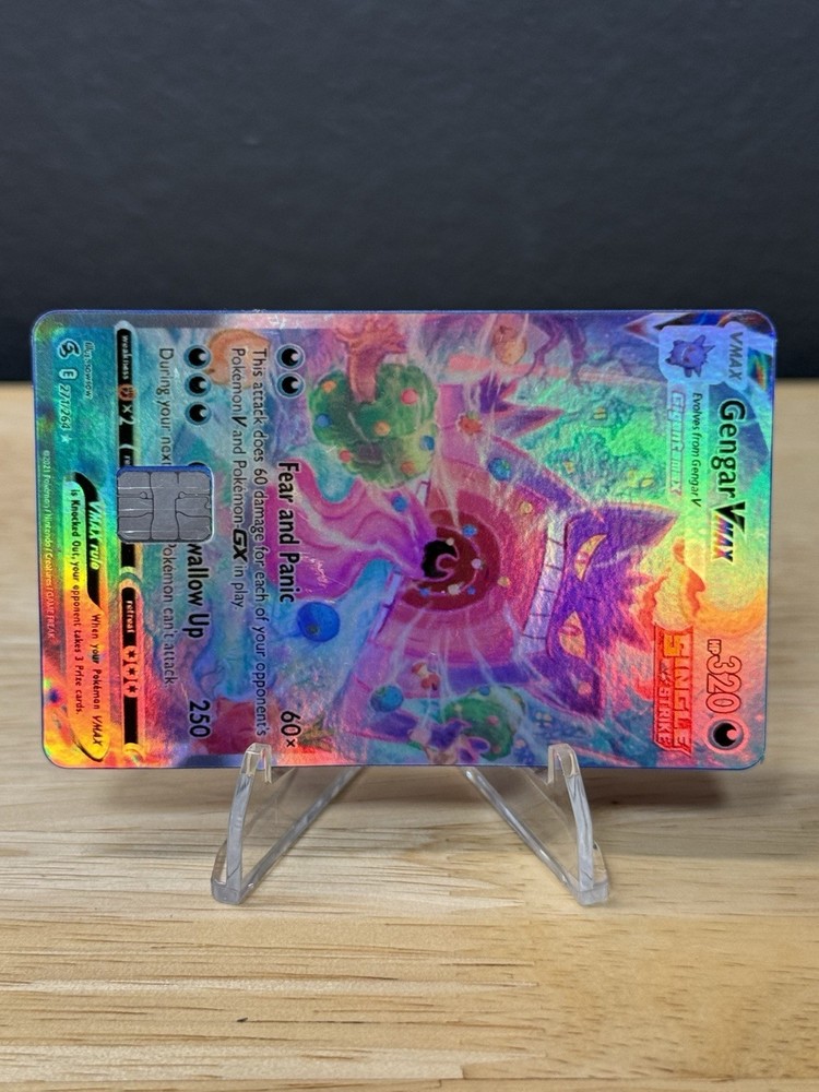 Gengar vmax Debit Card Skin