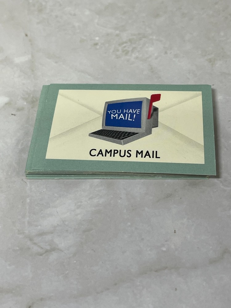 DukeOpoly Duke Opoly - Replacement Campus Mail cards