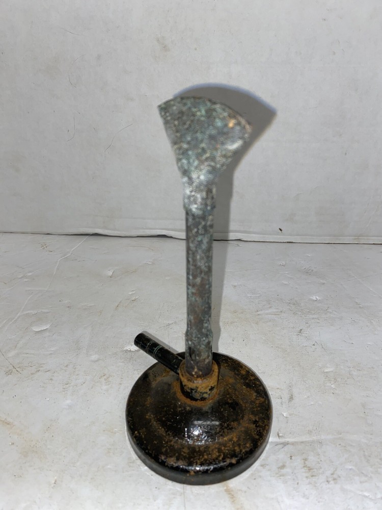 Vintage Bunsen Burner Laboratory Flame Equipment