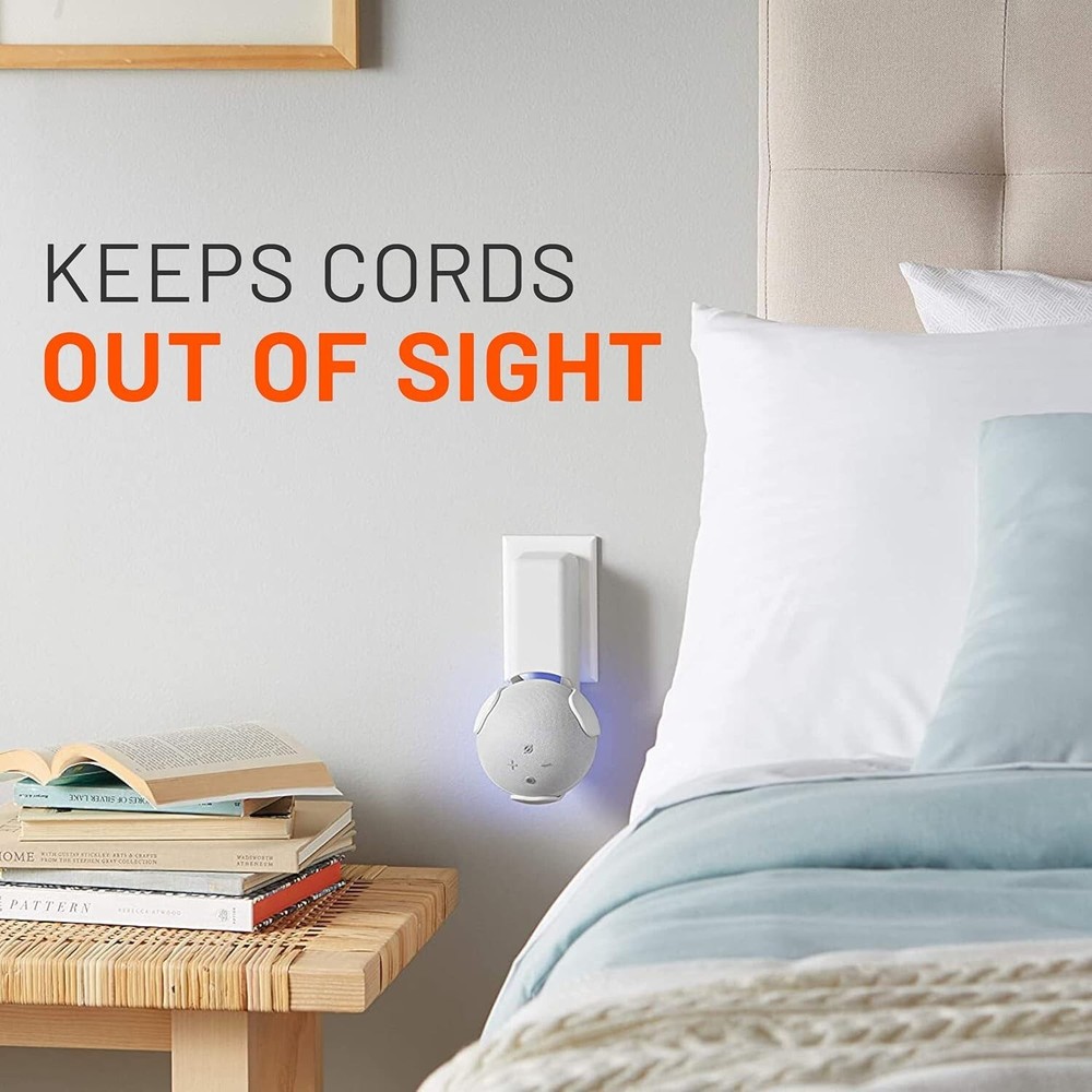 Made for Amazon Outlet Hanger, for Echo Dot (5th Gen). Not for Echo Dot Clock
