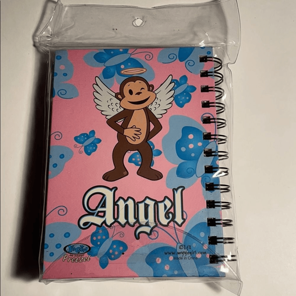 Claire’s 5 Pc Journal Keychain Angel Monkey Set