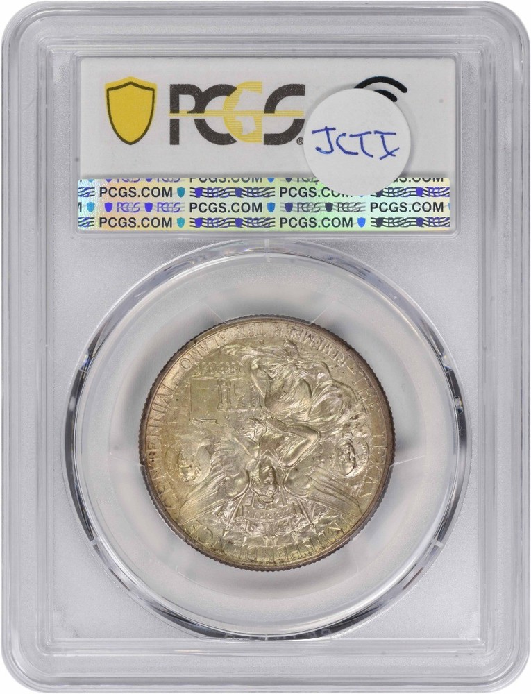 Texas Commemorative Silver Half Dollar 1937-D MS65 PCGS
