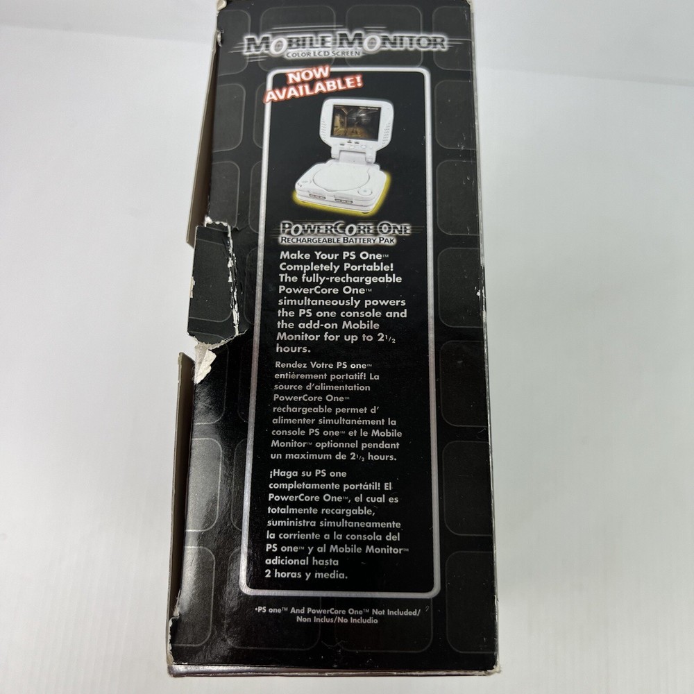 InterAct Mobile Monitor PS One With Box - Working with issues