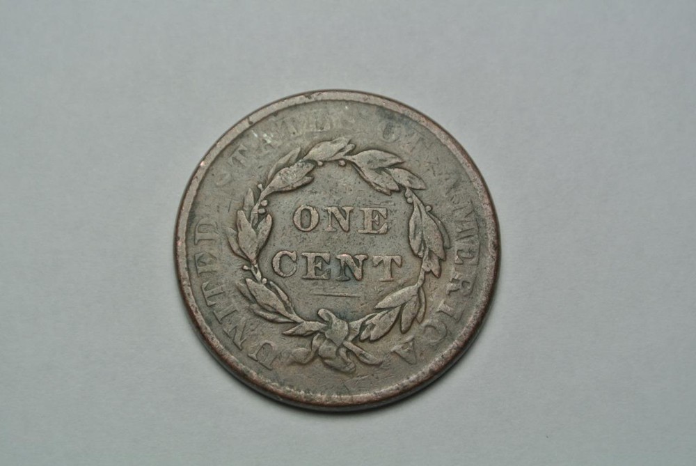 1837 Coronet Head Large Cent, Fine Condition - C7242