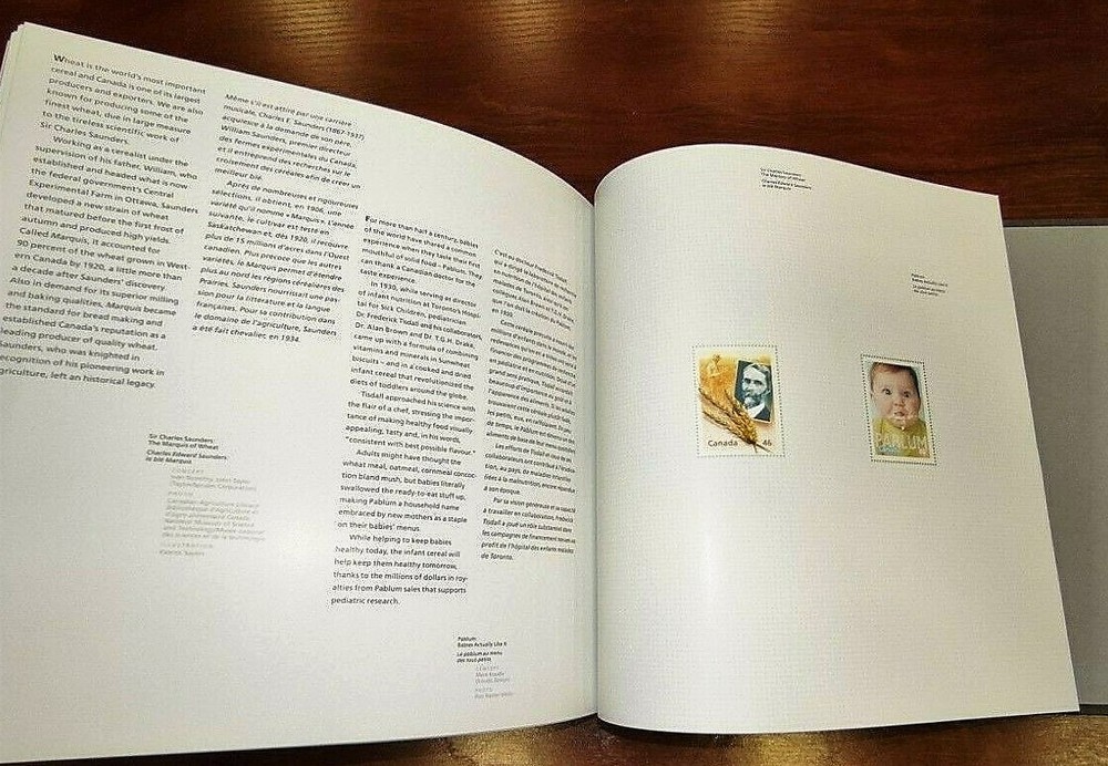 Canada Post 2000 The Millennium Collection Stamp Book. (BI#LBDR)