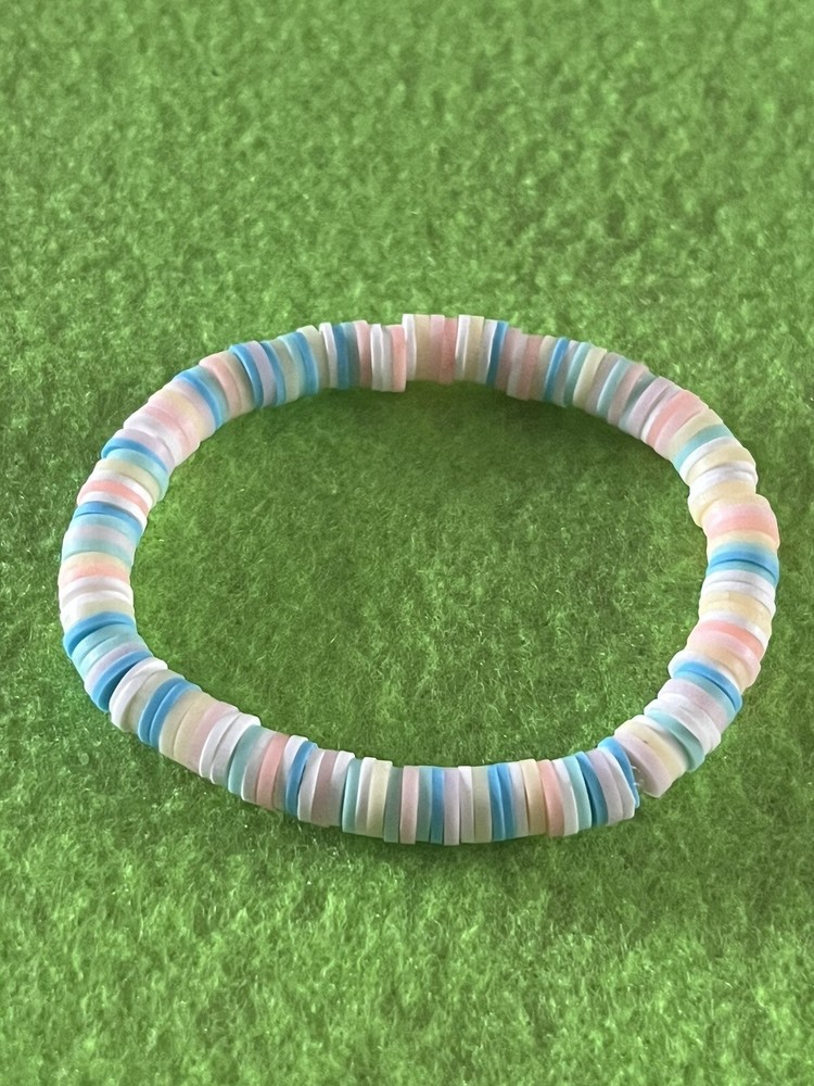 Handmade Clay Bead Bracelets
