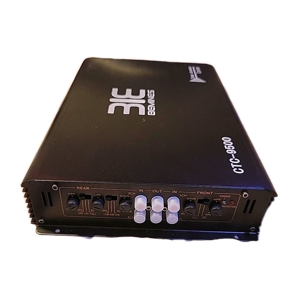 Used Bemines Car Audio Amplifier Ctc-9500