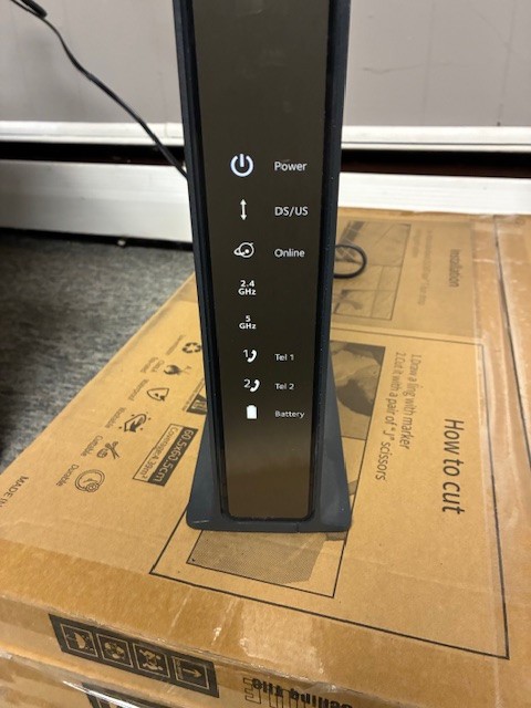 Netgear cable modem router
