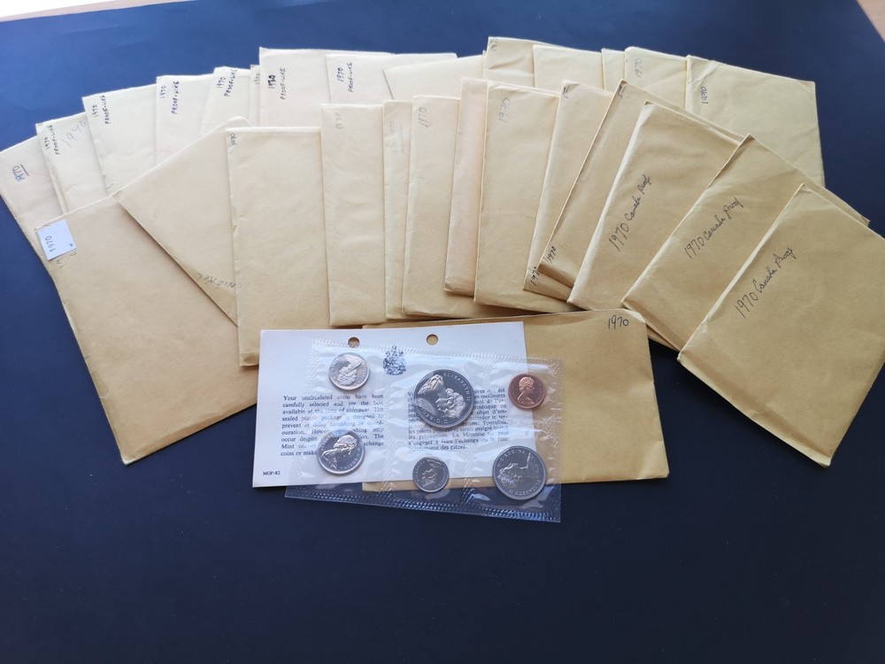 *** 1970 CANADA PROOF LIKE ROYAL MINT SET ***