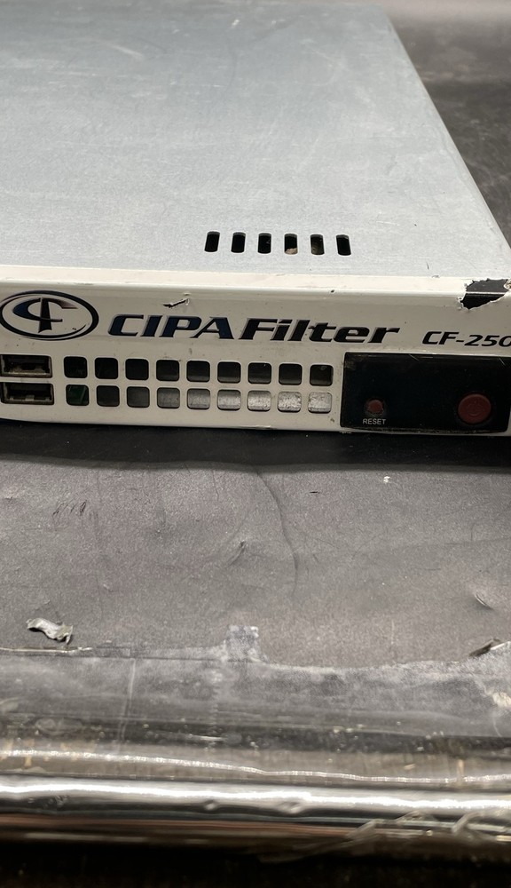 CipaFilter CF-250 UTM Security Appliance Rack-Mount Firewall Content Filter