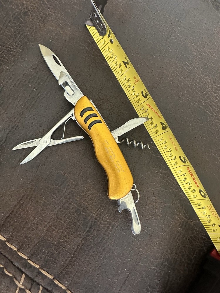 7 in 1 Multi-function Engraved “OTT DENTAL SUPPLY” Folding Tool High Quality