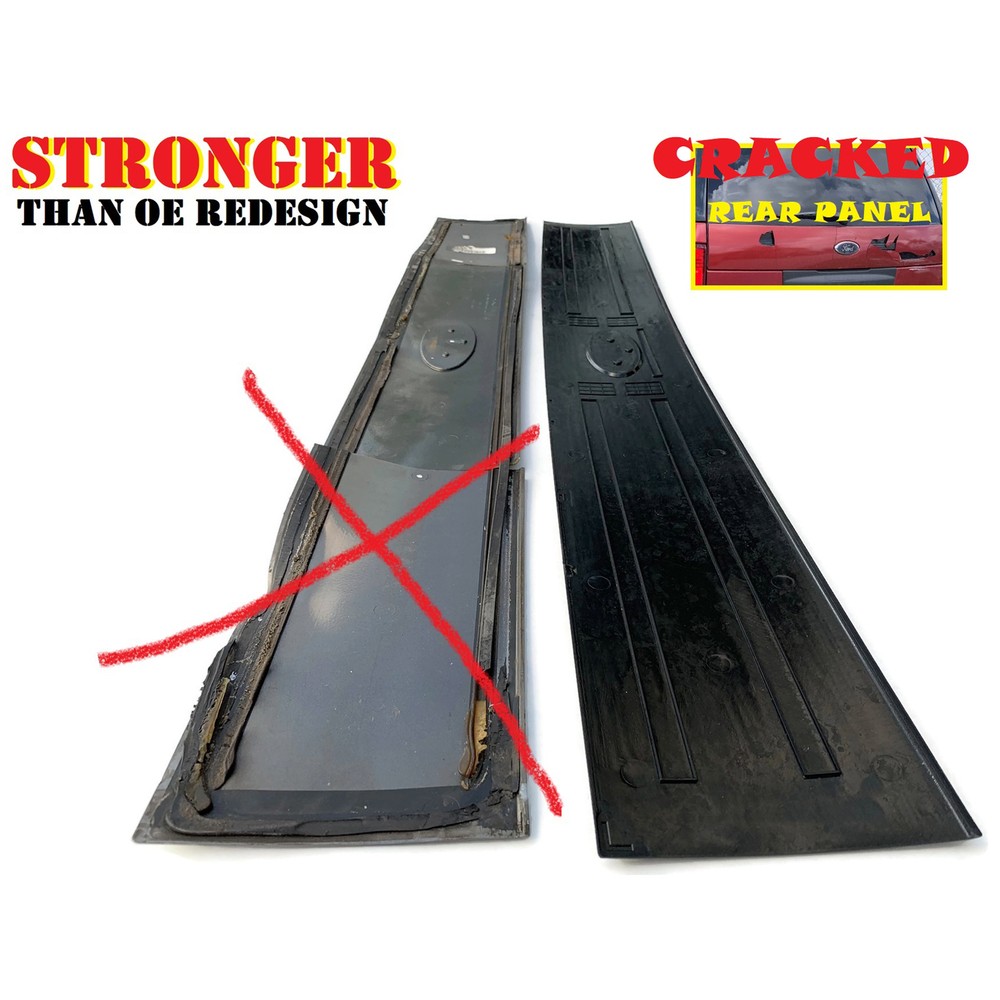 Upgraded Liftgate Tailgate Panel Moulding License Shield Handle For Ford New