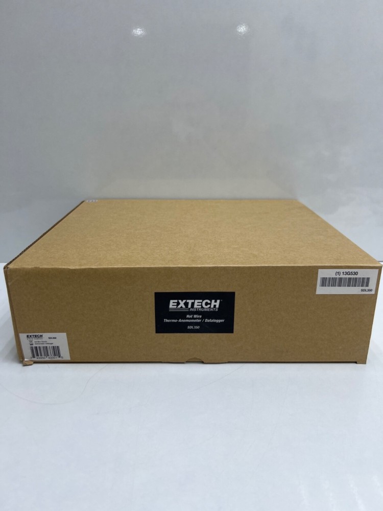 EXTECH SDL350 HOT WIRE THERMO ANEMOMETER DATALOGGER