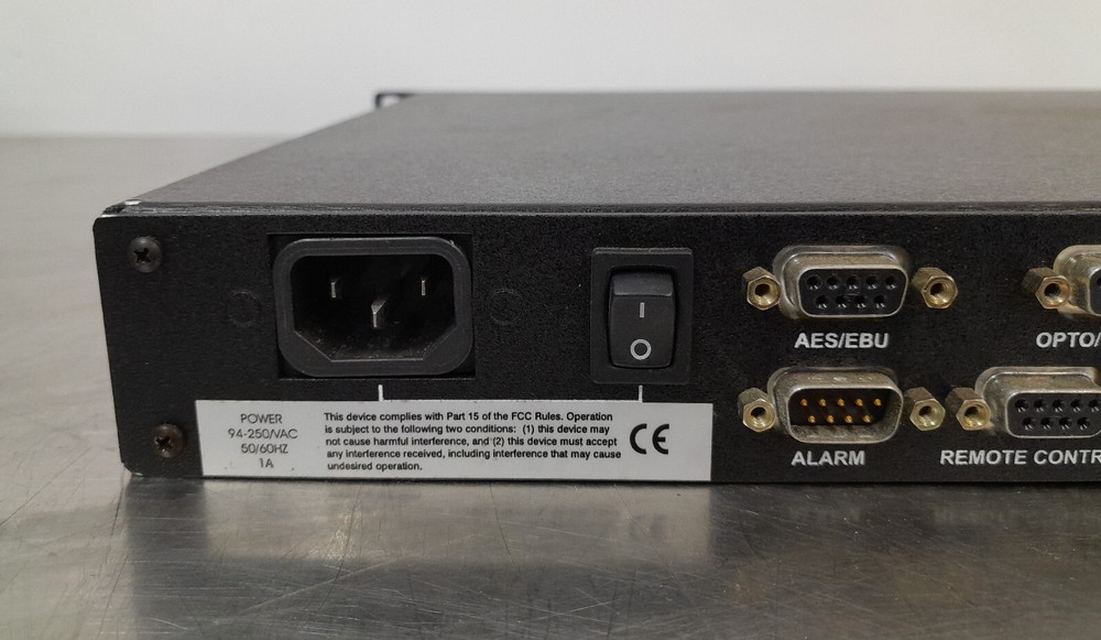 CCS CDQPrima120 Musicam 20kHz Stereo Bi-Directional CODEC