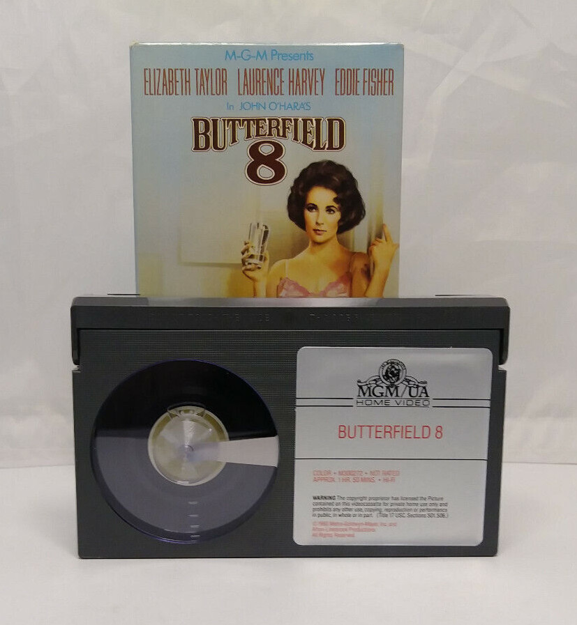 Butterfield 8 Elizabeth Taylor Betamax Beta