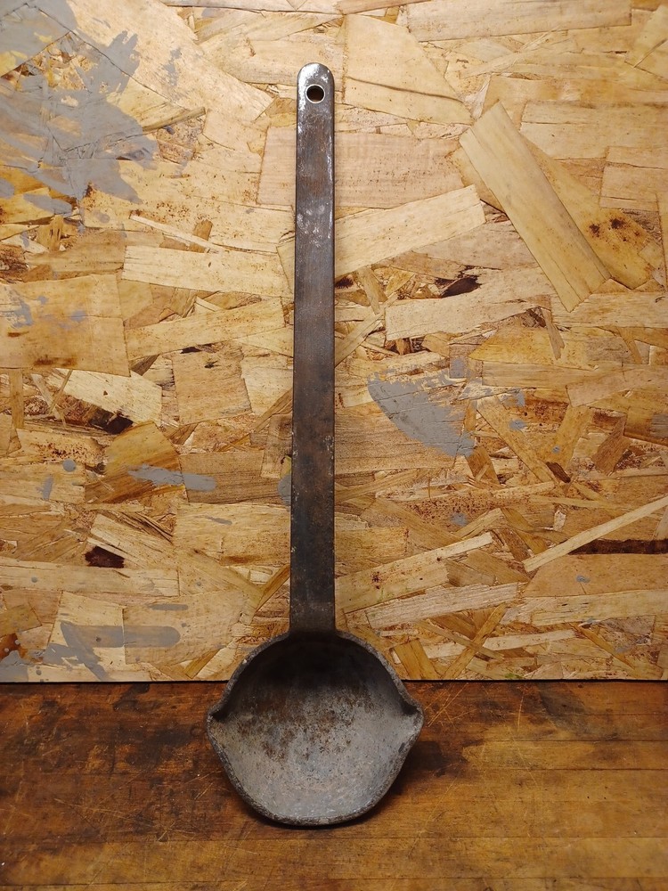 Vintage Blacksmith Forging  Ladle