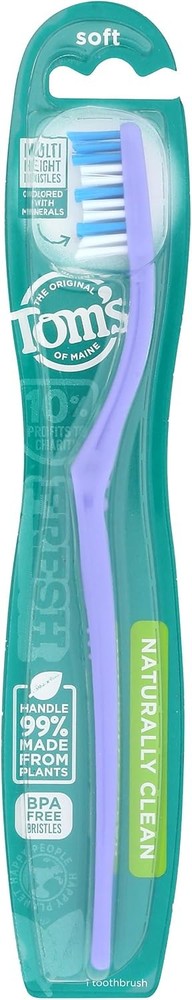 , Naturally Clean Toothbrush, Toothbrushes, Soft Toothbrush