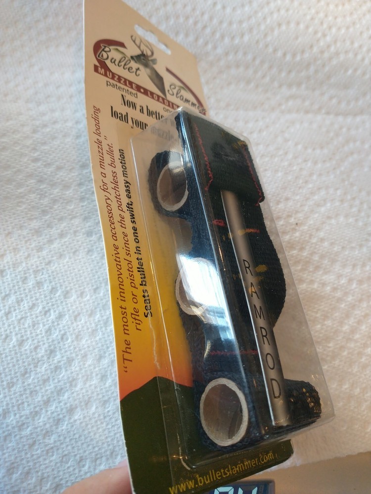 Bullet Slammer muzzleloader ramrod aid, hand-held. New 🆕