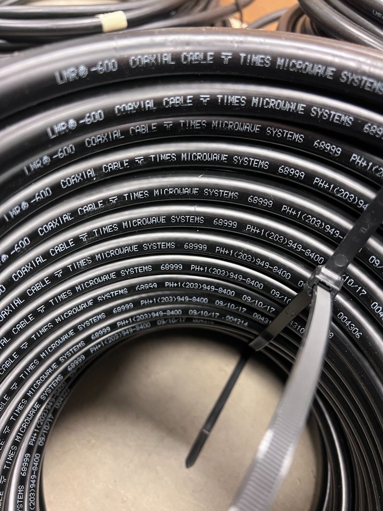 Times Microwave LMR-600 cable without connectors
