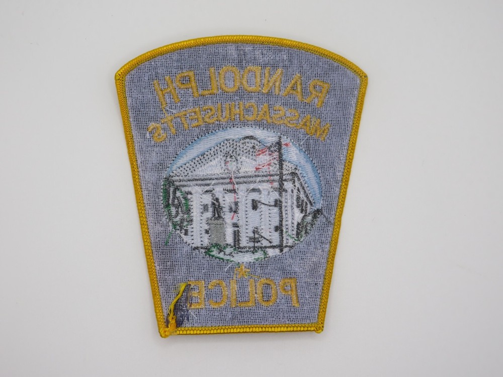 Randolph Massachusetts Police Patch