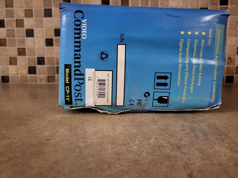 FOCUS COMMAND POST CP1 CP-1 MEDIA CONTROLLER W/ USB CONNECTOR CABLE HT-39