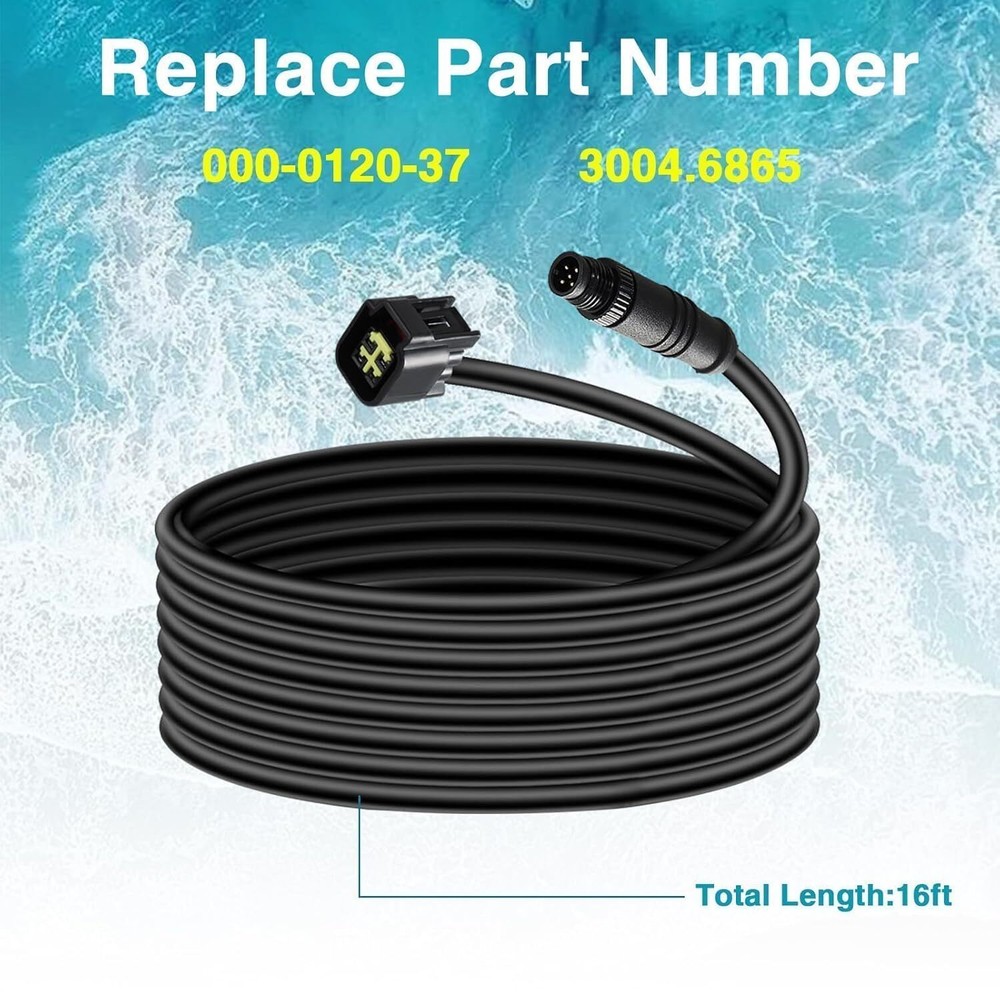 Engine Interface Cable NMEA2000 Network for Yamaha 2006-2023 000-0120-37 (16Ft)