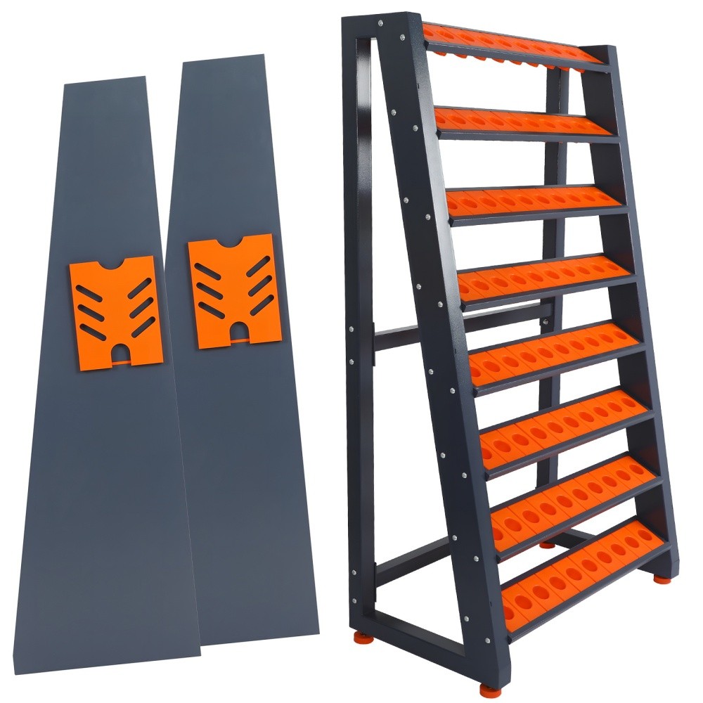 Tool trolley CAT40-BT40 multi-function tool management rack milling cutter chuck