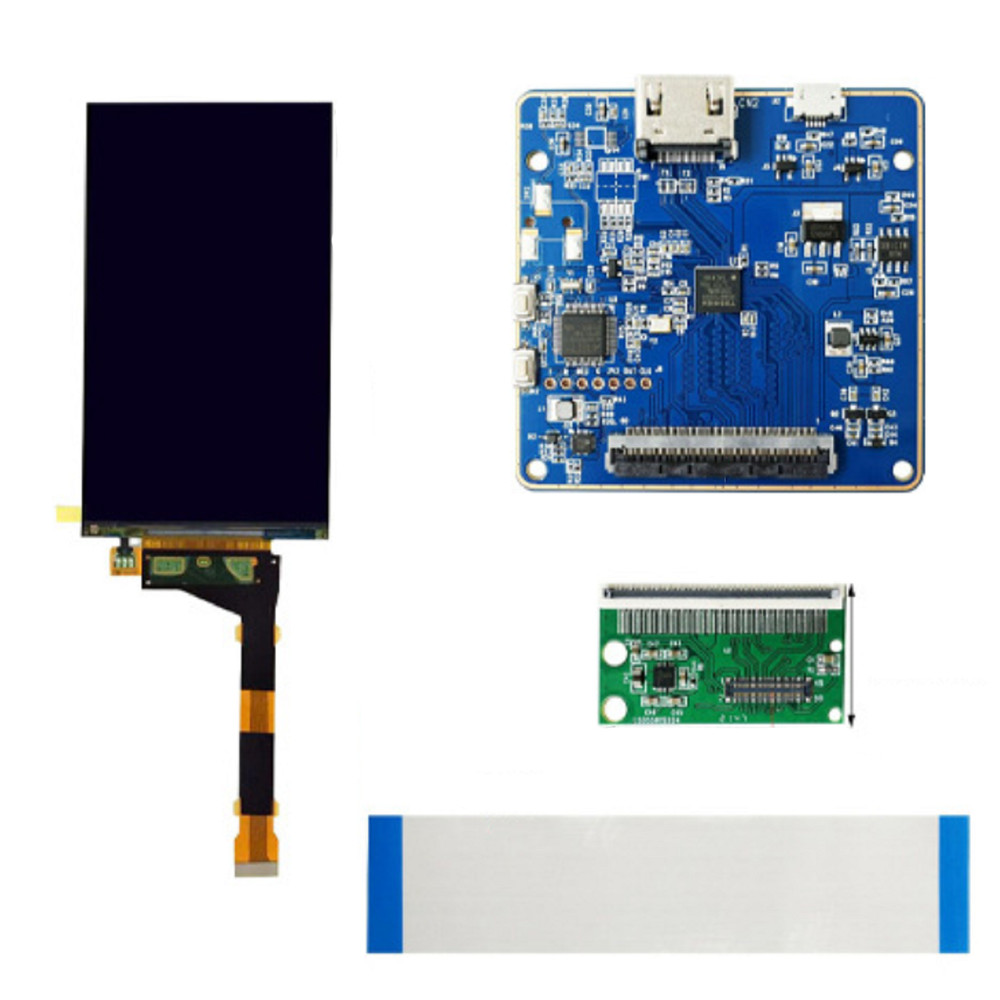 5.5" LCD Screen With Backlight+HDMI Driver Board For 3D Printer DIY Projector