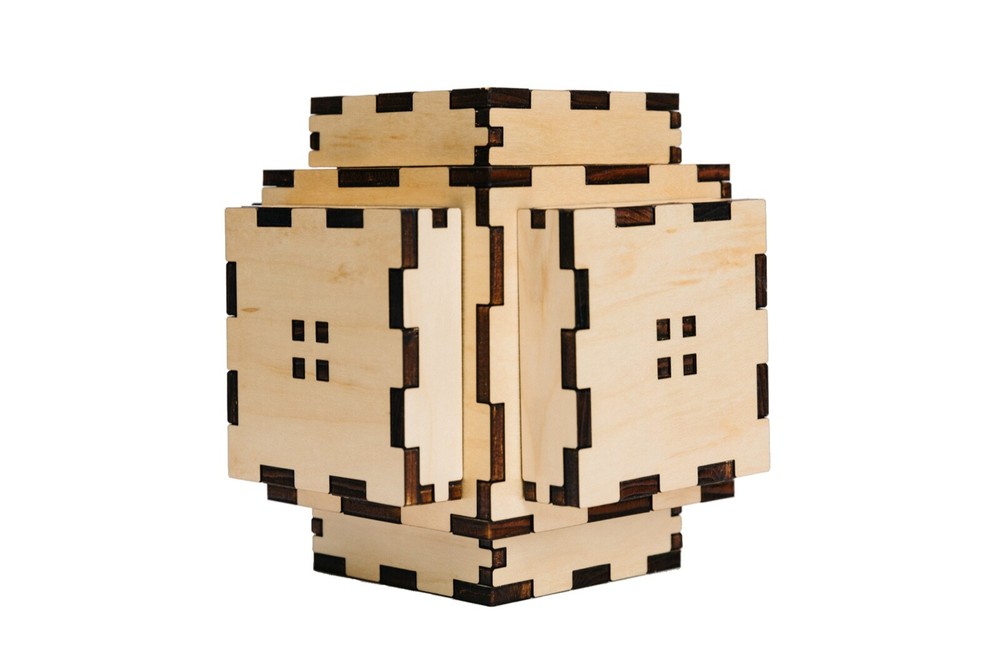 Nova | Original Wooden Puzzle Box | Hidden Compartment