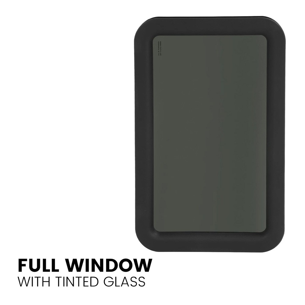 15"x24" RV Window Entry Entrance Door Tinted Tempered Glass For Camper Trailer