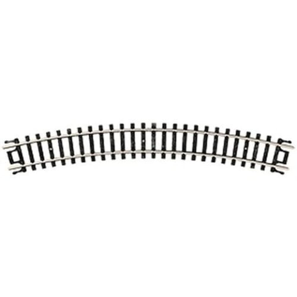 Atlas N Scale Code 80 9.75" Radius Curve 6-Pack Model Train Track 8, Grey