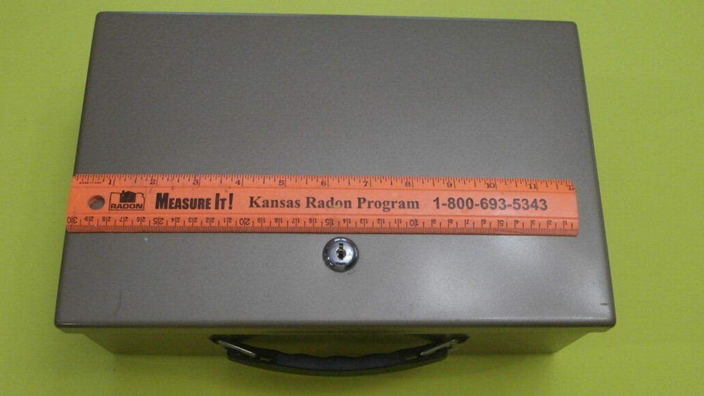 Rockaway Steel Secure Lock Box With Working Key